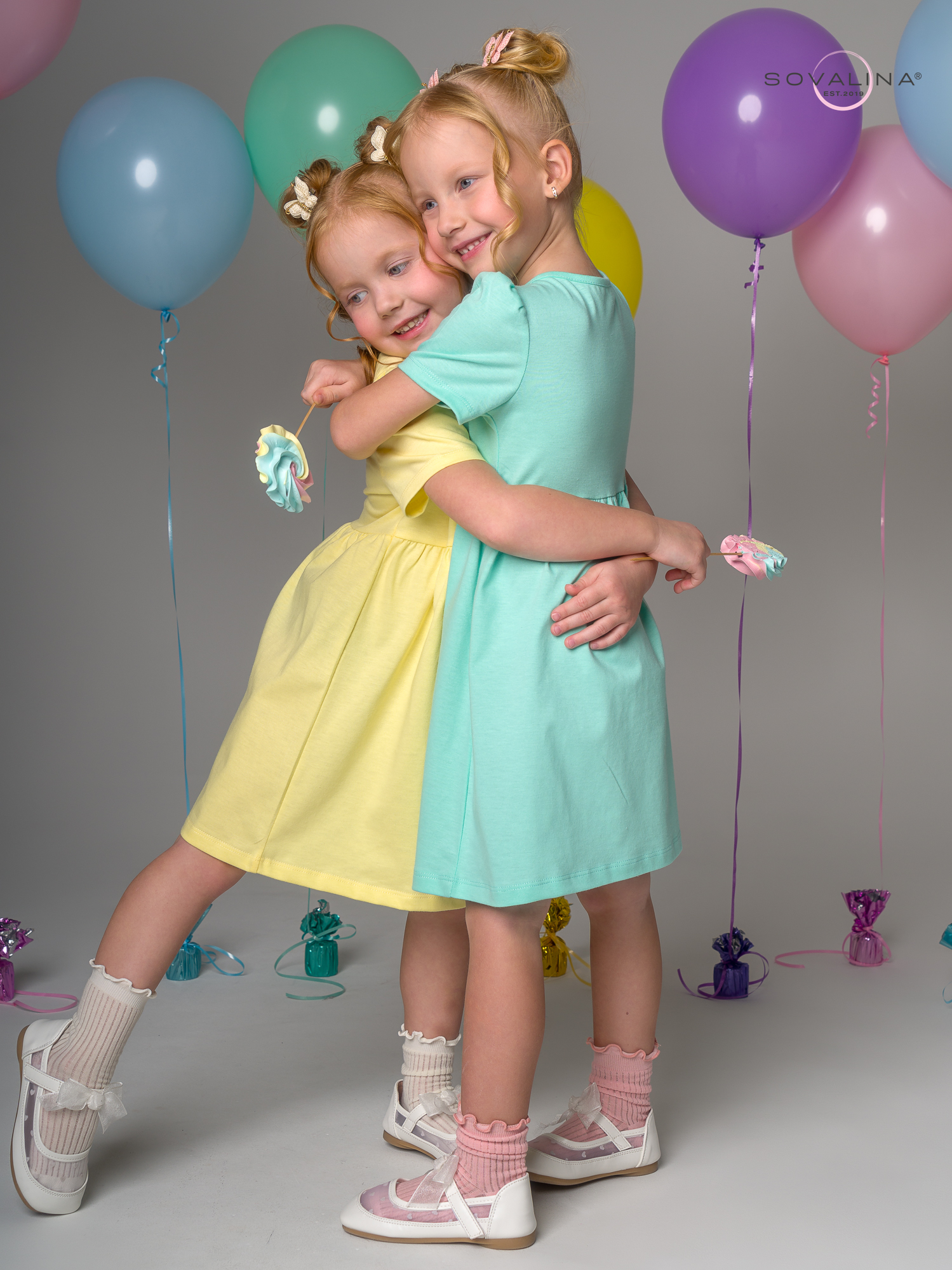 Платье Аленка к/р SG желтый Princess Л