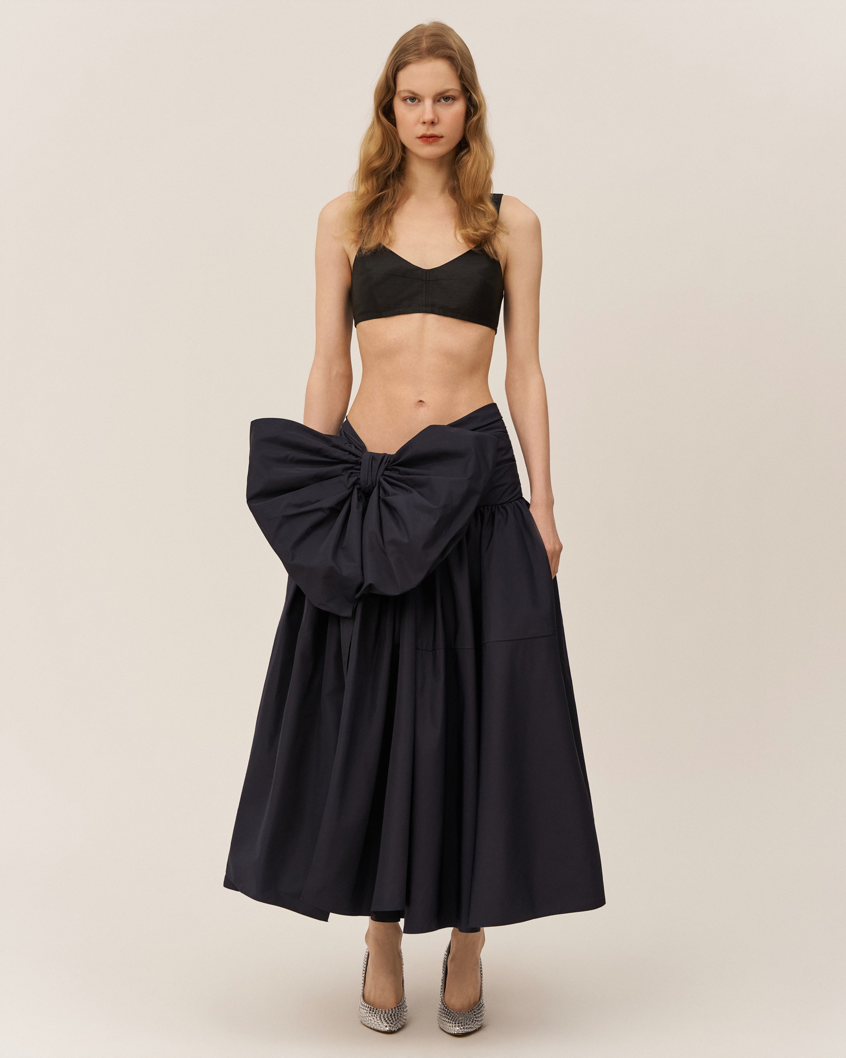 Лиф в бельевом стиле из тафты