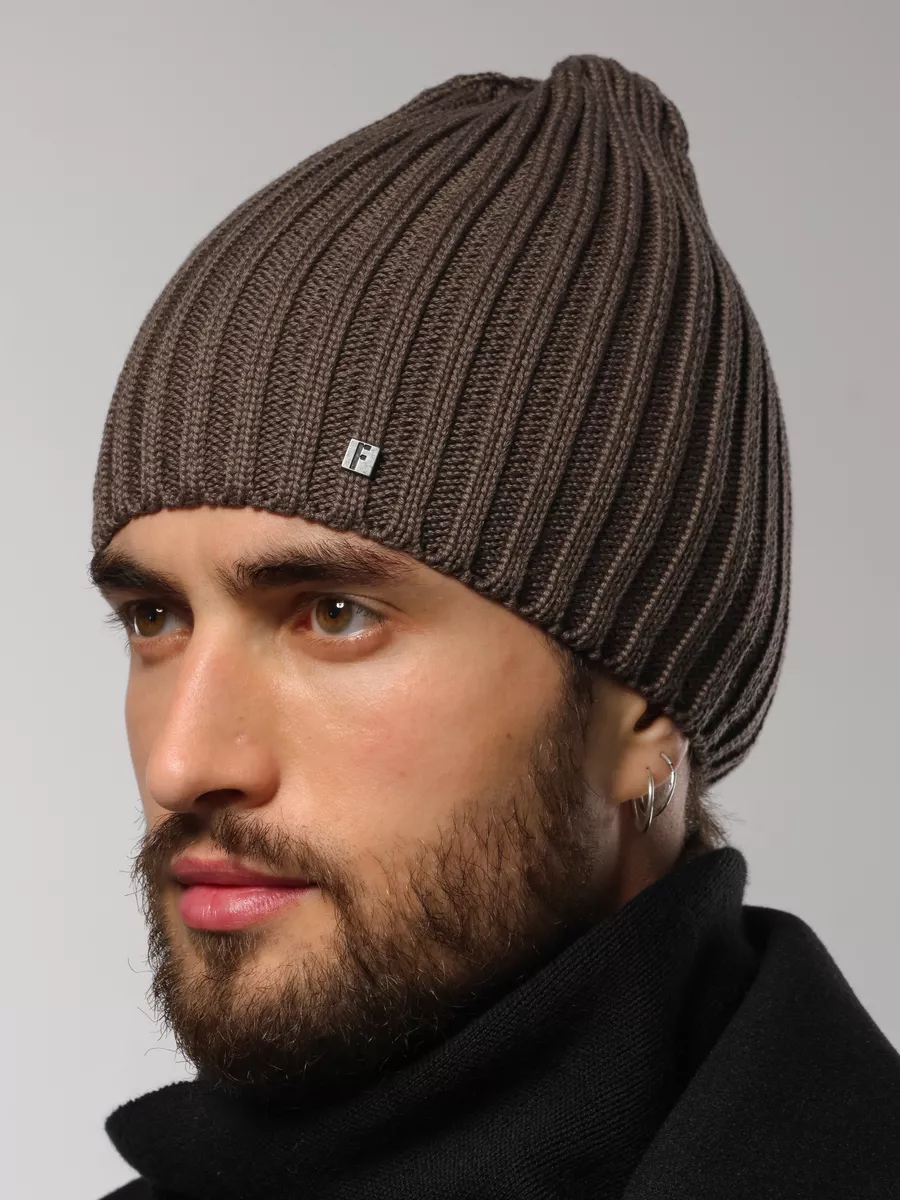 Шапка зимняя с флисом весенняя