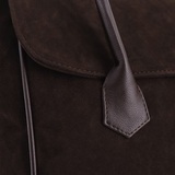 Сумка Саломея 2027 эко-замша кофе