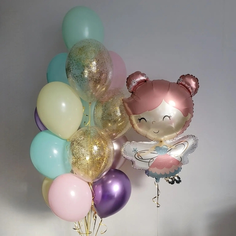 Нежная композиция в пастельных тонах 