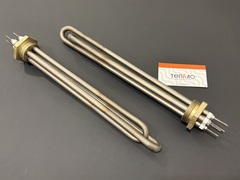 Блок ТЭНБ 2.0 кВт (фланец G1 1/4" нерж. сталь)