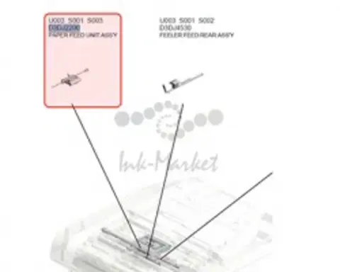 Блок подачи бумаги в сборе Ricoh D3DJ2200