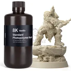 Фотополимерная смола Elegoo Standard Resin 8K, ваниль (Vanilla), 1 кг, 50.103.0130