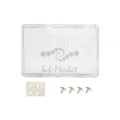 RA368 Корпус прозрачный ACD Transparent ABS Case Wide 40Pin GPIO Port for Raspberry Pi 3B+/3B
