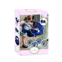 La Nina Коляска для куклы класическая, складная, 83 см.  (65046)