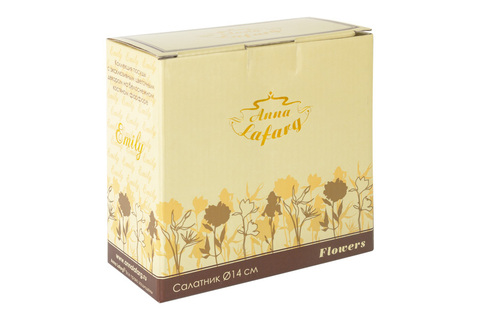 Салатник 14см Anna Lafarg Emily Гибискус