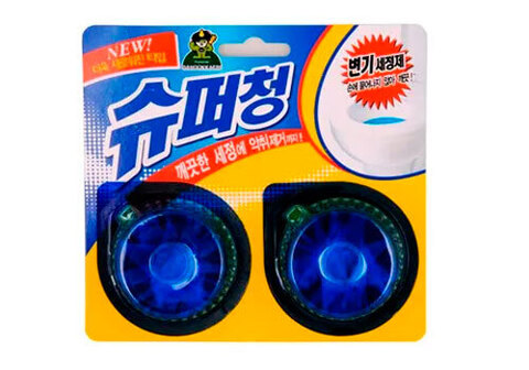 Таблетка очиститель для унитаза Super Chang SDK, 2шт