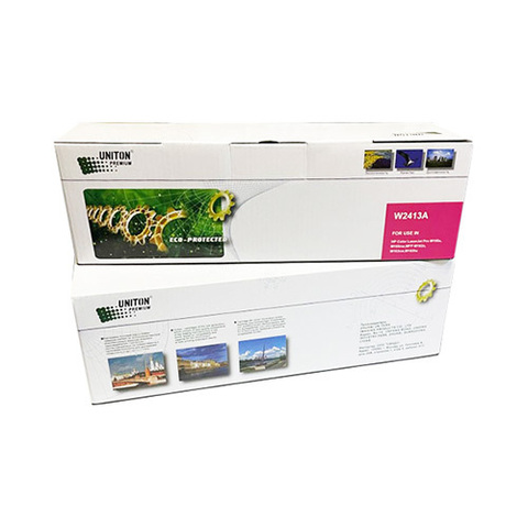 Совместимый картридж W2413A (216A) для HP Color LJ M155/MFP M182/M183 пурпурный (0,85К)  UNITON Premium GREEN LINE (Eco Protected)