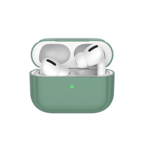 Чехол силиконовый Deppa для AirPods Pro D-47035 1.3мм Тёмно-зелёный