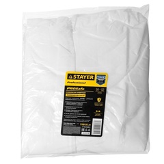 STAYER р. 50-52, защитный комбинезон из ламинированного спанбонда 60гр/м2, Professional (1160-50)