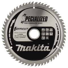 Пильный диск для дерева EFFICUT, 216x30x1.5x60T Makita E-08888