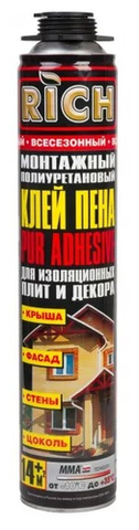 Пена-клей RICH полиуретановая 900гр 113964