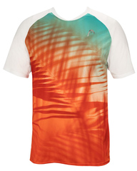 Теннисная футболка Head Performance MC Melbourne T-Shirt Men - tangerine