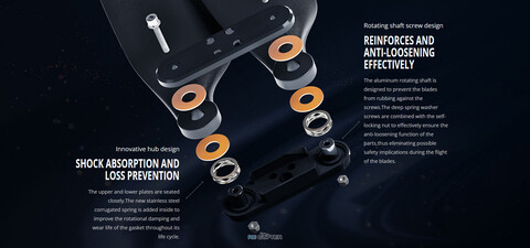 Пропеллер полимерный складной MF 3321 P T-Motor (пара)