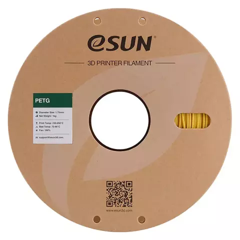 Катушка PETG-пластика ESUN 1.75 мм 1кг., золотистая