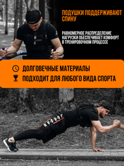 Жилет-утяжелитель Hard Training Filippov 18кг (черный), черный
