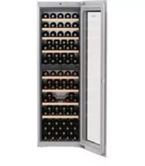 Винный шкаф Liebherr EWTgb 3583, встраиваемый, 271л, металл, деревянные полки, двухтемпературный