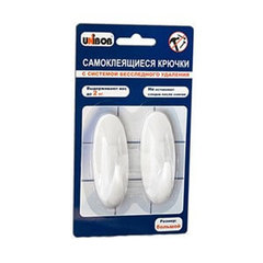 Крючки самоклеящиеся UNIBOB, размер большой (2 шт/упак) 48999---
