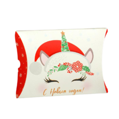 Коробка-конверт «Сказочного Нового года. Единорог», 11  8  2 см