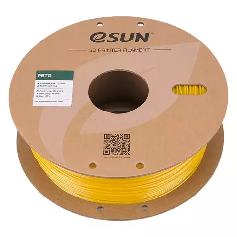 Катушка PETG-пластика ESUN 1.75 мм 1кг., золотистая