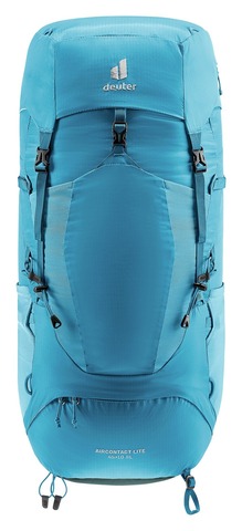 Картинка рюкзак туристический Deuter Aircontact Lite 45+10 SL lagoon-ivy - 9