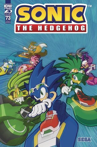 Sonic The Hedgehog Vol 3 #73 (Cover B)