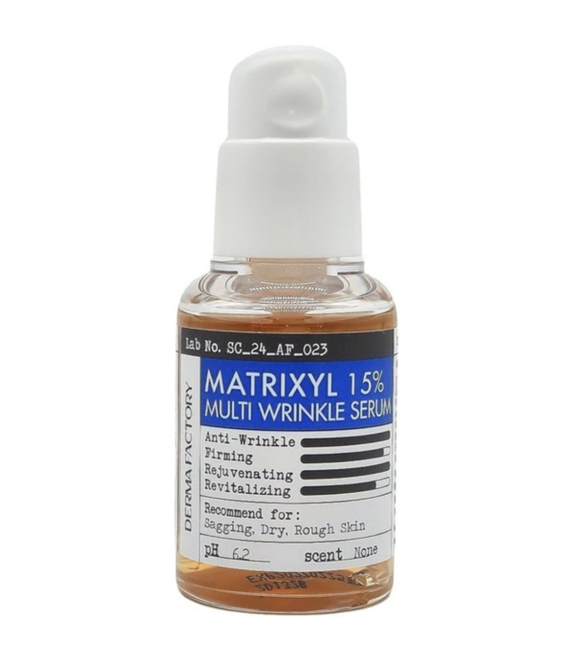 Derma Factory Сыворотка омолаживающая с пептидами - Matrixyl 15% multi wrinkle serum, 30мл