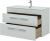 Aquanet 277509 Тумба Августа 100 (Flat) цв.белый глянец (277509)