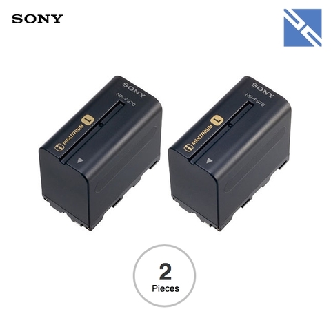 Батарея аккумуляторная Sony L-серия комплект 2 шт NP-F970 Info-Lithium (7.2V 6.3Ah)