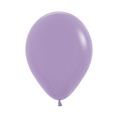 Латексный воздушный шар, цвет сиреневый пастель