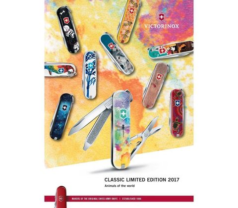Нож-брелок Victorinox Classic LE 2017, 58 mm 