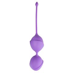 Фиолетовые вагинальные шарики Jiggle Mouse - 