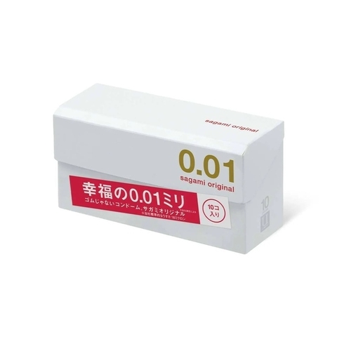 Sagami Original 0,01 №10 Презервативы полиуретановые супертонкие