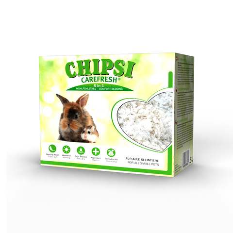 Carefresh Chipsi Pure White наполнитель/подстилка белый д/птиц и мелких домашних животных 5 л