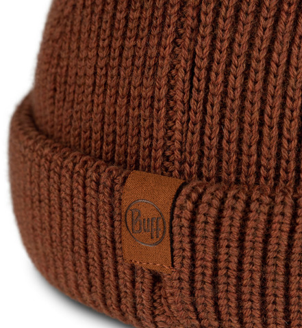 Картинка шапка вязаная Buff Hat Knitted Ervin Cinnamon - 4