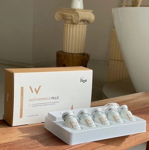 Isov Сыворотка-гидрограмма восстанавливающая против морщин, дряблости и увядания кожи 1 упаковка | Anti-wrinkle Fills Ampoule