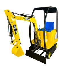 Детский аттракцион экскаватор «Копайка»