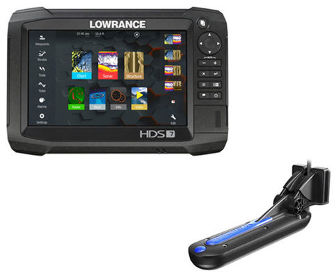 Lowrance HDS-7 Carbon с датчиком Totalscan