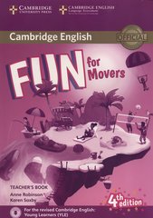 Fun for Movers 4th Edition Teacher’s Book with Downloadable Audio !! Книга для учителя !!