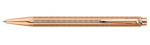 Ручка шариковая Caran d'Ache Ecridor Chevron Rose Gold (898.407)