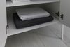 Aquanet 302523 Тумба с раковиной Nova Lite 60 2 дв. цв. бел. глянец (302523)