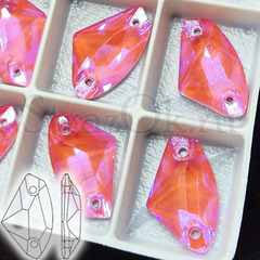 Купить неоновые пришивные стразы Neon Hyacinth Galactic SI с блеском Шмииер Shimmer