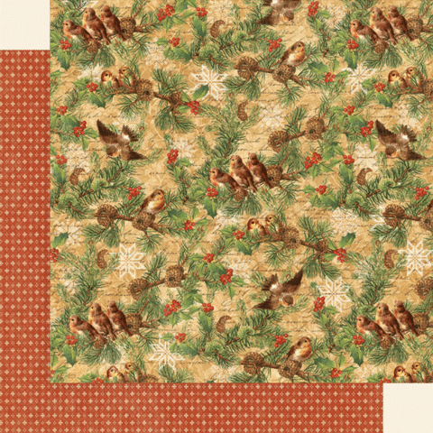 Бумага для скрапбукинга Woodland Whimsy, Graphic45