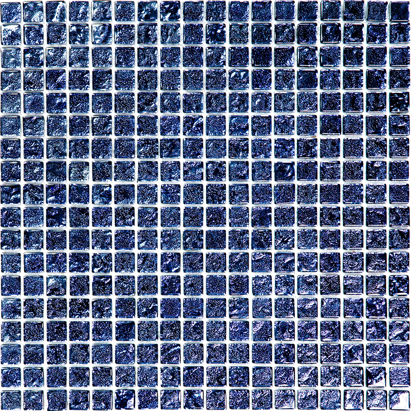 BSA-13-15 14.5x14.5 Стеклянная мозаика Natural Crystal фиолетовый темный квадрат глянцевый