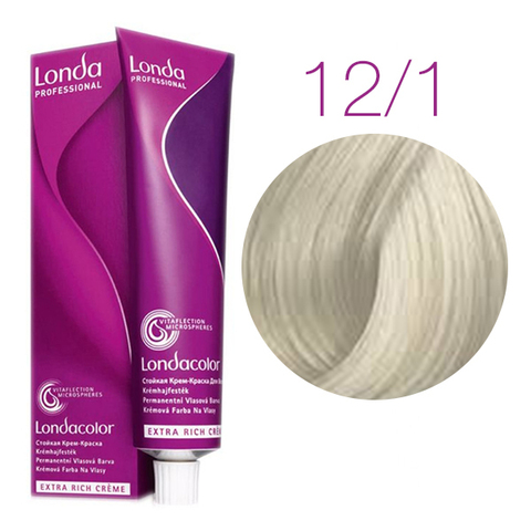 LondaColor 12/1 (Специальный блонд пепельный) - Стойкая крем-краска