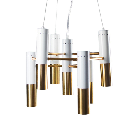 Люстра Ike Suspension White-Gold 7 D42