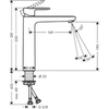 Hansgrohe Vernis Blend 71582670 Смеситель для раковины (черный матовый)