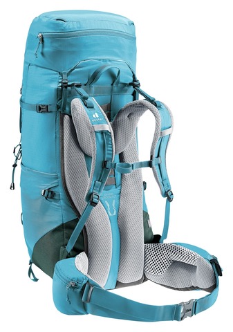 Картинка рюкзак туристический Deuter Aircontact Lite 45+10 SL lagoon-ivy - 3