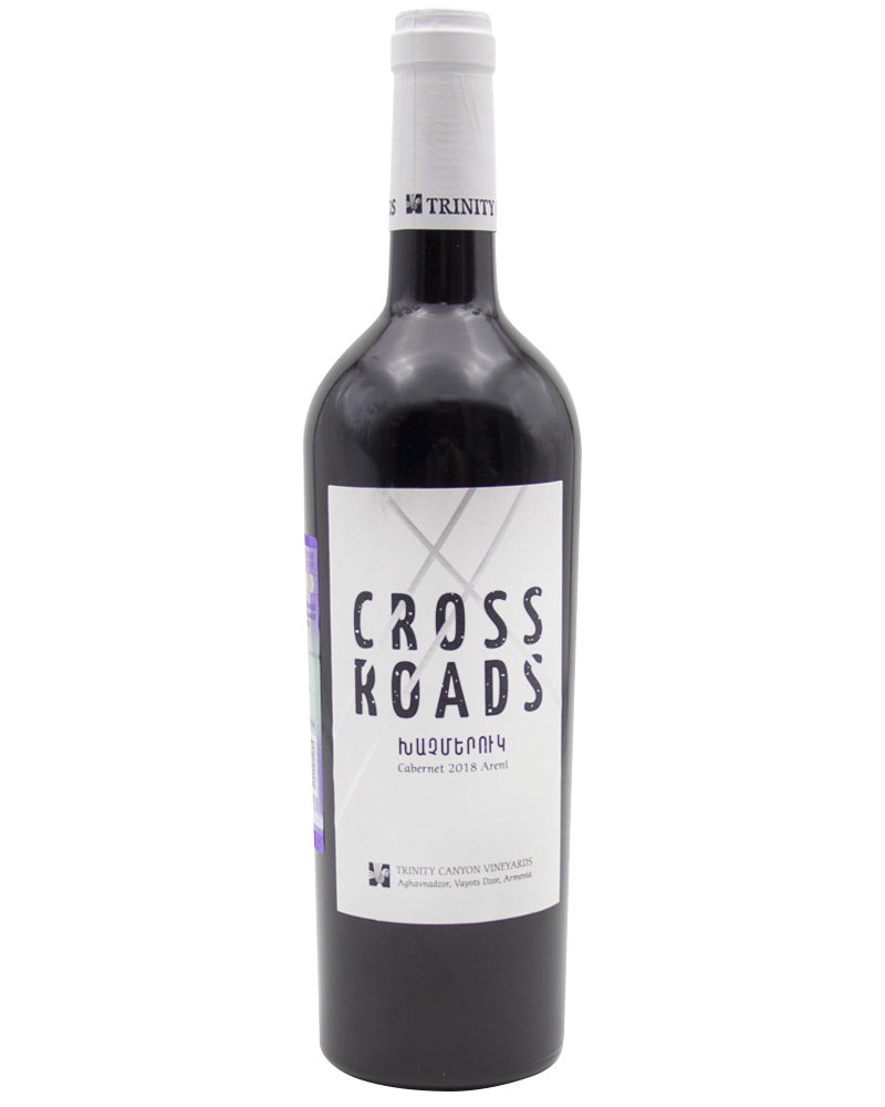 Вино Красное сухое Тринити Кросродс Каберне Арени 14%, 0,75л.